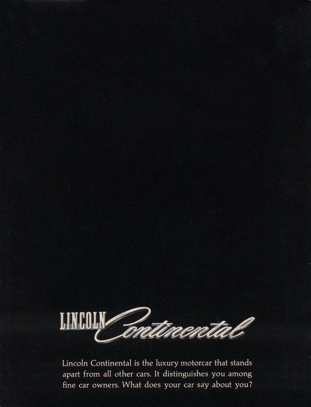 1965 Lincoln Continental Brochure Page 14
